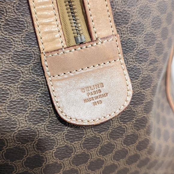 Celine Macadam Travel Luggage Bag - Vintage - Picture 4 of 6